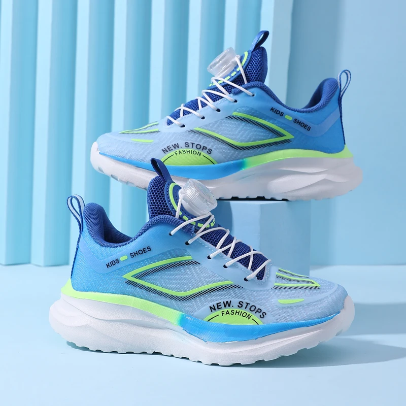 

Autumn Hot Selling Outdoor Mesh Childrens Sports Shoes Breathable Lightweight Running Shoes Soft and Stable Support Casual Shoes