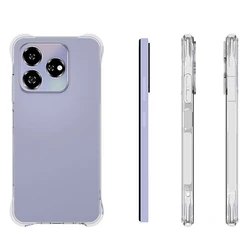 ZTE Blade V60 BladeV60 4G Case Air Cushion Shockproof Airbag Clear Silicone TPU Back Cover Phone Case for ZTE Axon 60 Axon60 4G