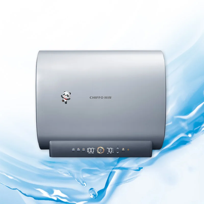 

Энергоэффективный электрический водонагреватель с дистанционным управлением Wi-Fi, 50 л-80 л, настенный, с прочным эмалированным резервуаром для дома или отеля