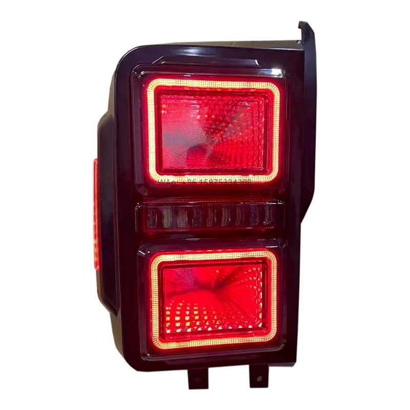Starry Sky LED Tail Light Assembly for Tank 300 ABS Black Brake Steering Red Lens New Condition Special Rear Lamp Accessory