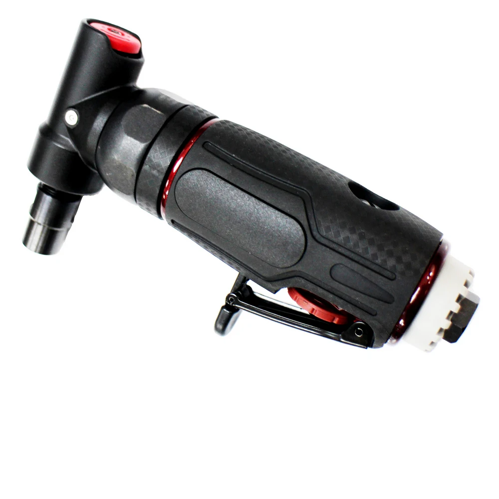 Professional Low Noise Pneumatic Angle Die Grinder 81dB Air Grinding Tool for Automotive and Metal Polishing