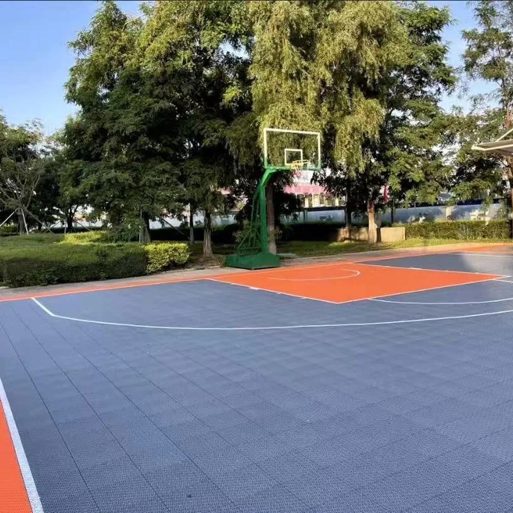 Beable Multi-Purpose Waterproof Strong Interlocking Flooring for Outdoor Basketball Courts Use