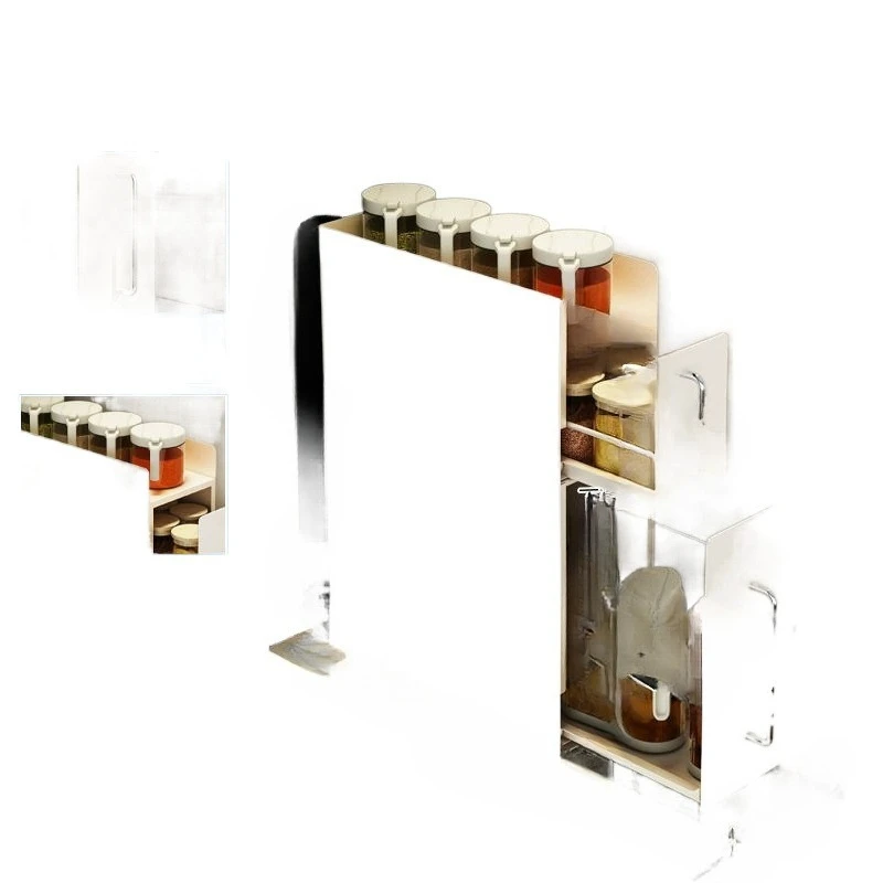 

Versatile, kitchen, supplies, storage cabinets, dustproof, countertops, narrow sides