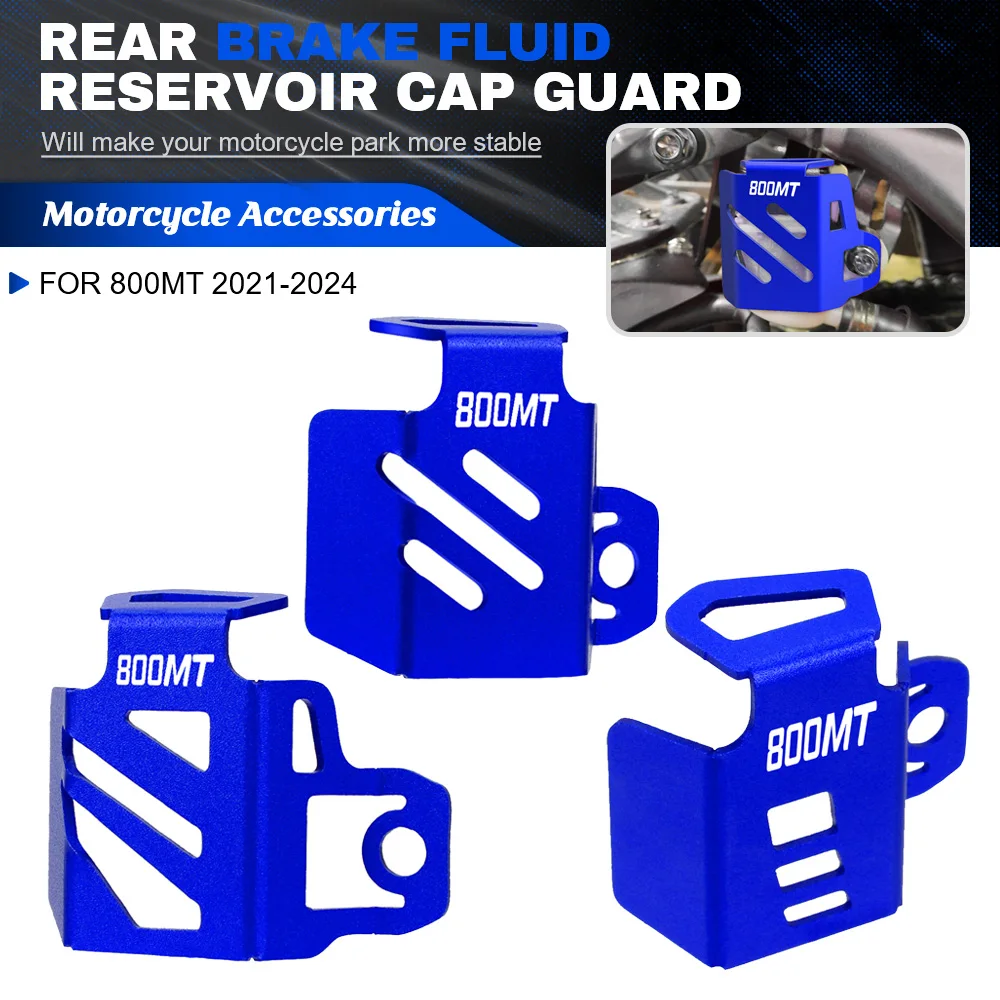 

For CFMOTO 800MT 800 MT 2021 2022 2023 2024 800-MT Motorcycle Rear Brake Fluid Reservoir Cap Guard Oil Tank Cover Ptotector