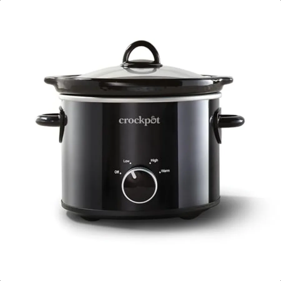 

Классическая мультиварка Crockpot 2 литра, маленькая мультиварка, черная