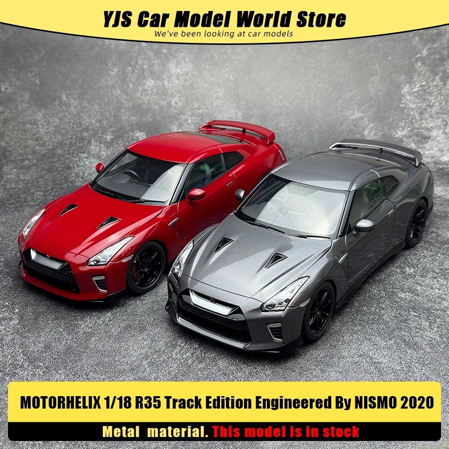 

Литая под давлением модель MOTORHELIX 1/18 R35 Track Edition, разработанная статическим орнаментом NISMO T-Spec 2020-2022, коллекция праздничных подарков