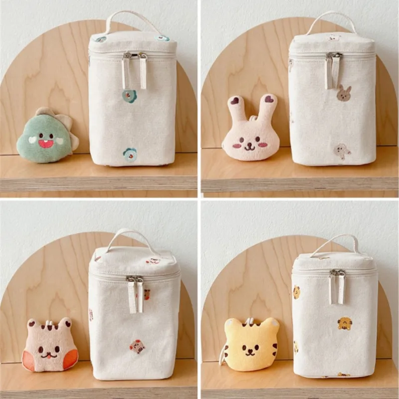 South Korea ins bear insulation mummy bag children lunch bag baby food cold bag picnic back milk bag