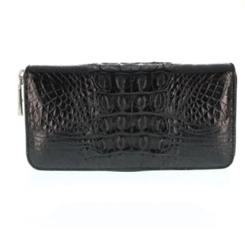 hongzhiyan new crocodile leather women clutch bag Purse  long zipper bag business women clutch bag crocodile bag women lady bag