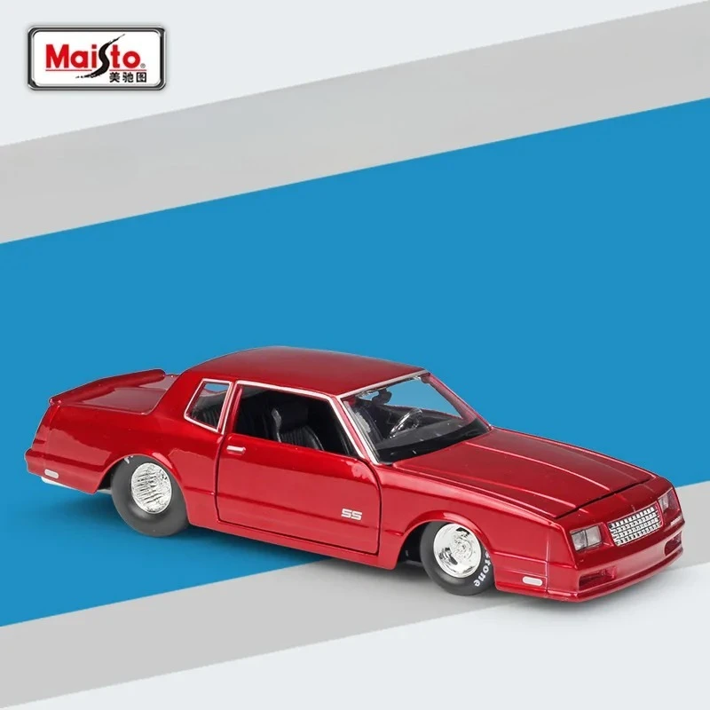 Maisto 1:24 B287 coche deportivo simulación estática modelo de aleación fundido a presión coche de aleación modelo coleccionable
