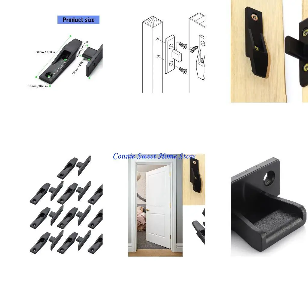 Lot De 10 Attaches Crochet Pour Plinthes De Cuisine - Fixation Facile Et Solide Pour Panneaux De Meuble - 3