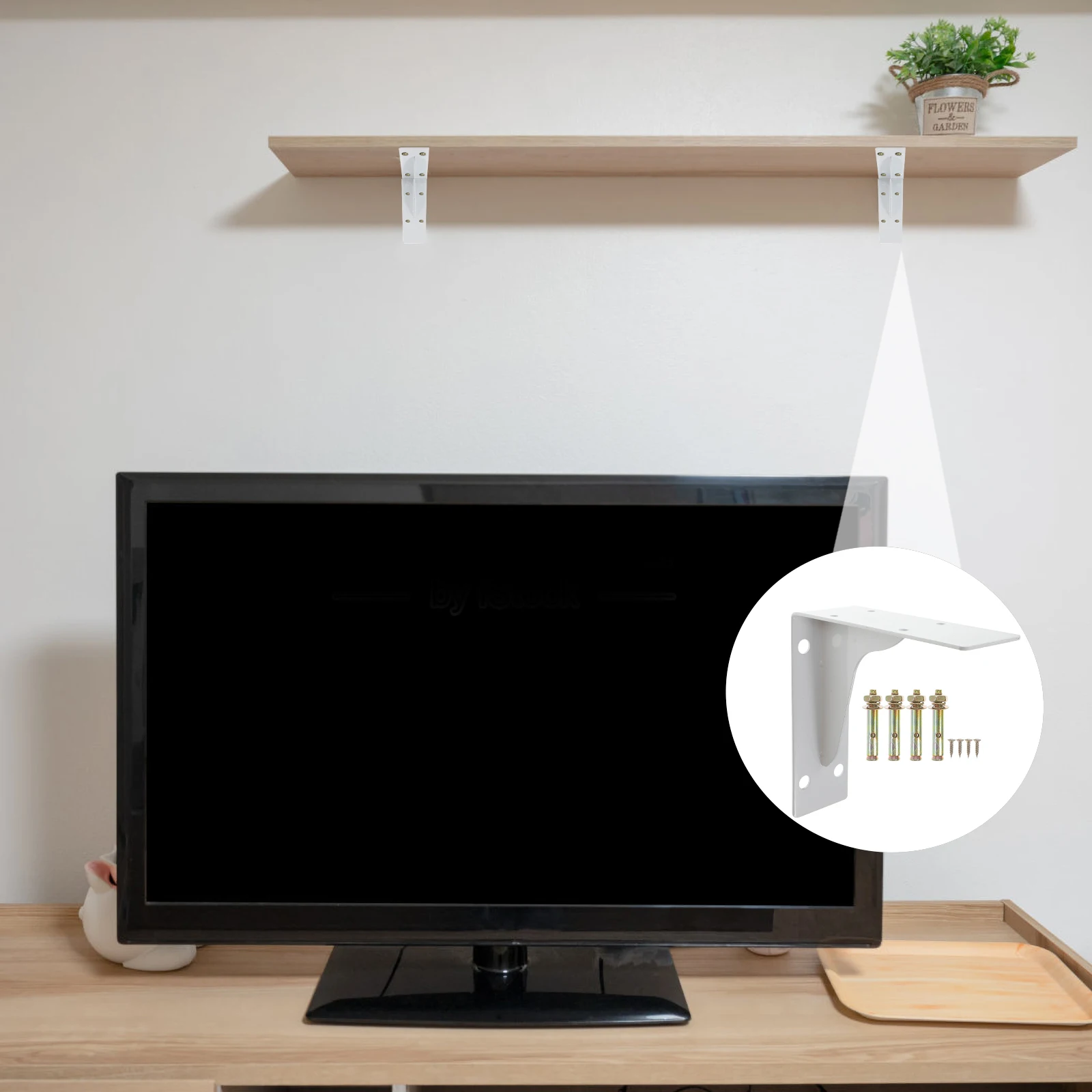 

Wall Bracket Metal Shelf Brackets Braces for Wood Stainless Steel Heavy Duty Floating