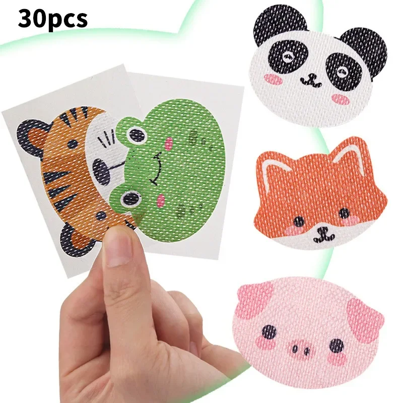 30PCS Kids Cartoon Anti-Snurken Stickers Slapen Gesloten mond Stickers Ademhaling Correctie Patch Shut Up Patch Orthese tape