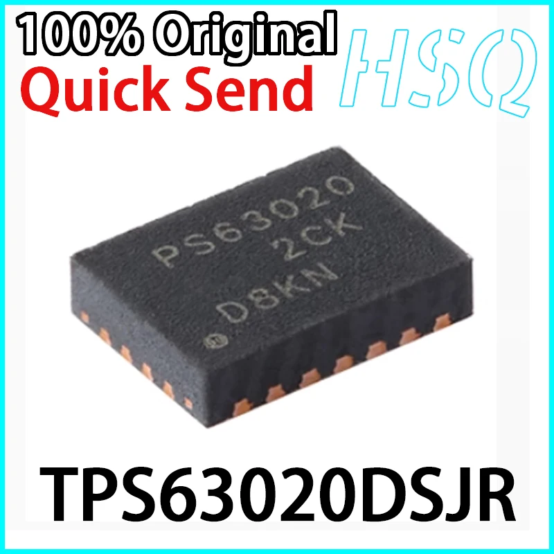 

2PCS Original TPS63020DSJR PD63020 VSON14 Buck Boost Converter Chip in Stock