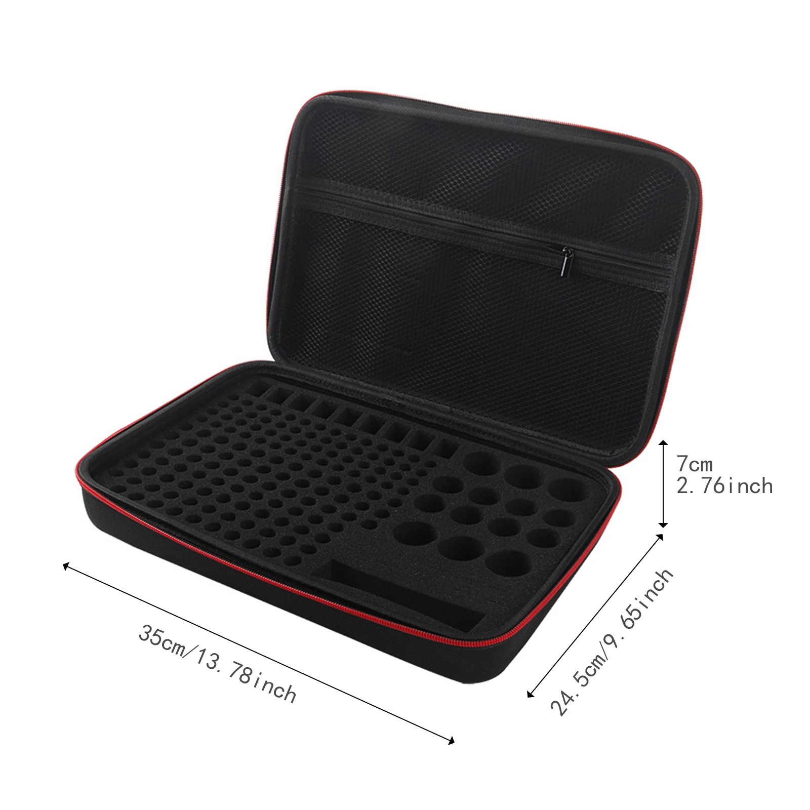 แบตเตอรี่จัดเก็บกล่องแบตเตอรี่ Vault Case ทนไฟกันน้ําป้องกันการระเบิดผู้ถือกล่องทนทานกันฝุ่น EVA