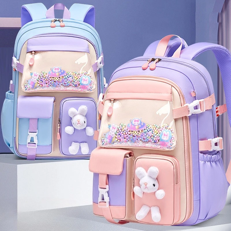 2026-小学校女子ランドセルかわいい軽量子供用バッグ防水バッグカラフルな旅行バックパック-mochilas-ギフト