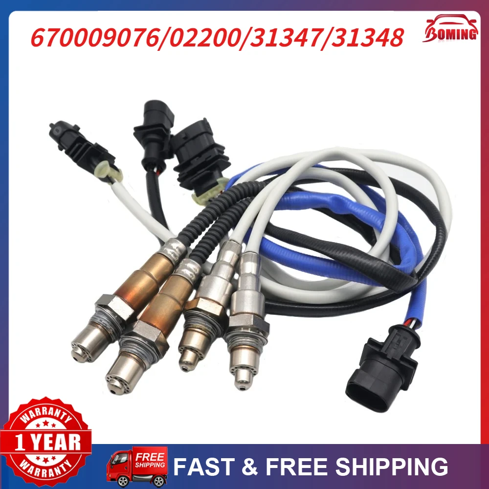 

Датчик кислорода 670009076 670002200 670031347 670031348 4 шт. для Maserati Ghibli Quattroporte 3.0L V6 Turbo