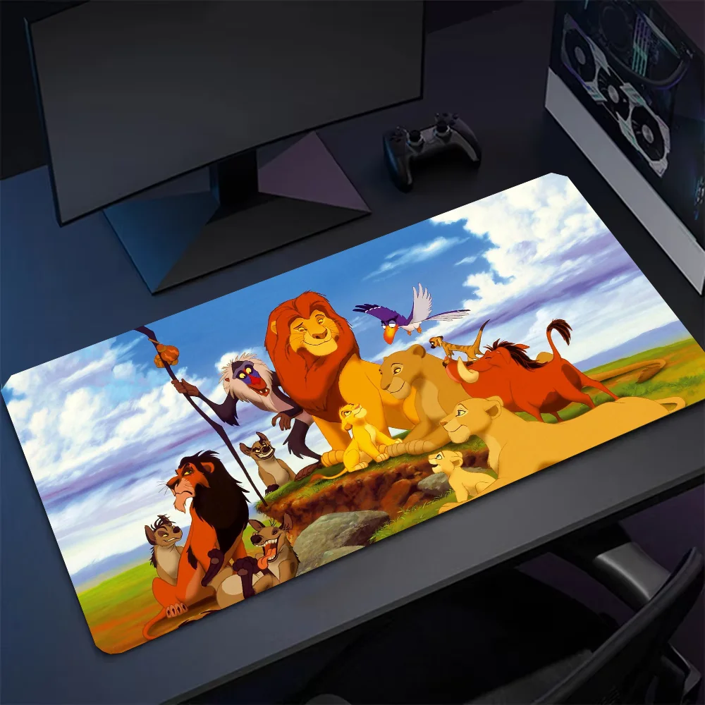 Cartoon The Lion King Simba Non-slip Mouse Pad Suitable For Office Computers Laptops E-sports Game Desk Mats XXL Keyboard