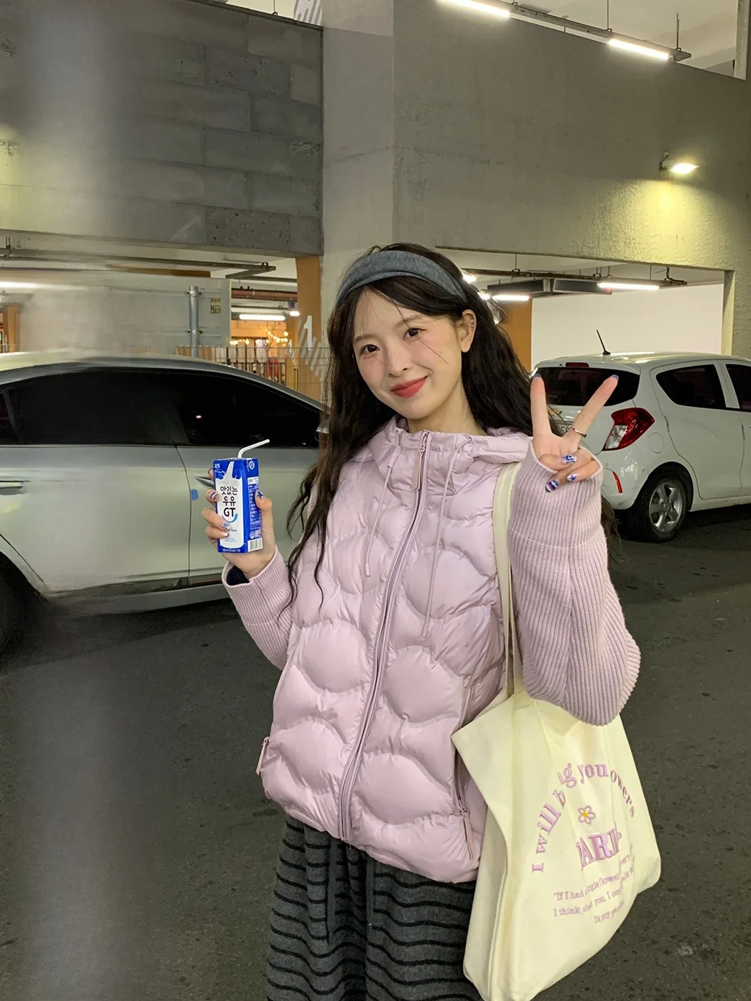 

Корейская модная женская зимняя куртка с капюшоном, утепленная, универсальная, из нейлоновой ткани, с наполнителем из белого утиного пуха