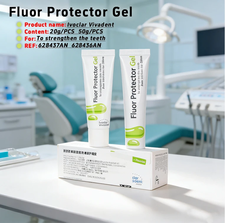 2026 Fluor Protector Gel  20/50g Dental Lab Dentistry Oral Cavity Whitening Nursing Repair Anti-cavity Material Tools
