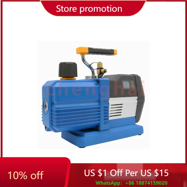 

VRP-8DV Refrigerant Vacuum Pump Double Stage Intelligent Pickup Pump for Car Household Maintenance Air Condition