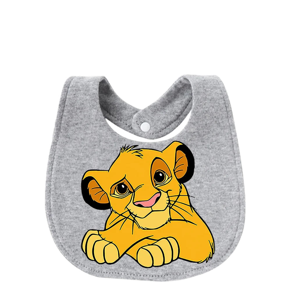 

Серый детский нагрудник из 2 предметов с мультяшным принтом, нагрудник для кормления новорожденных, регулируемый водонепроницаемый полотенце для рта и воды, детское