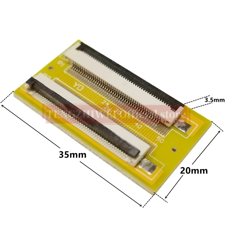 Placa de extensión FFC/FPC, 5 piezas, 0,5 MM a 0,5 MM, 45P
