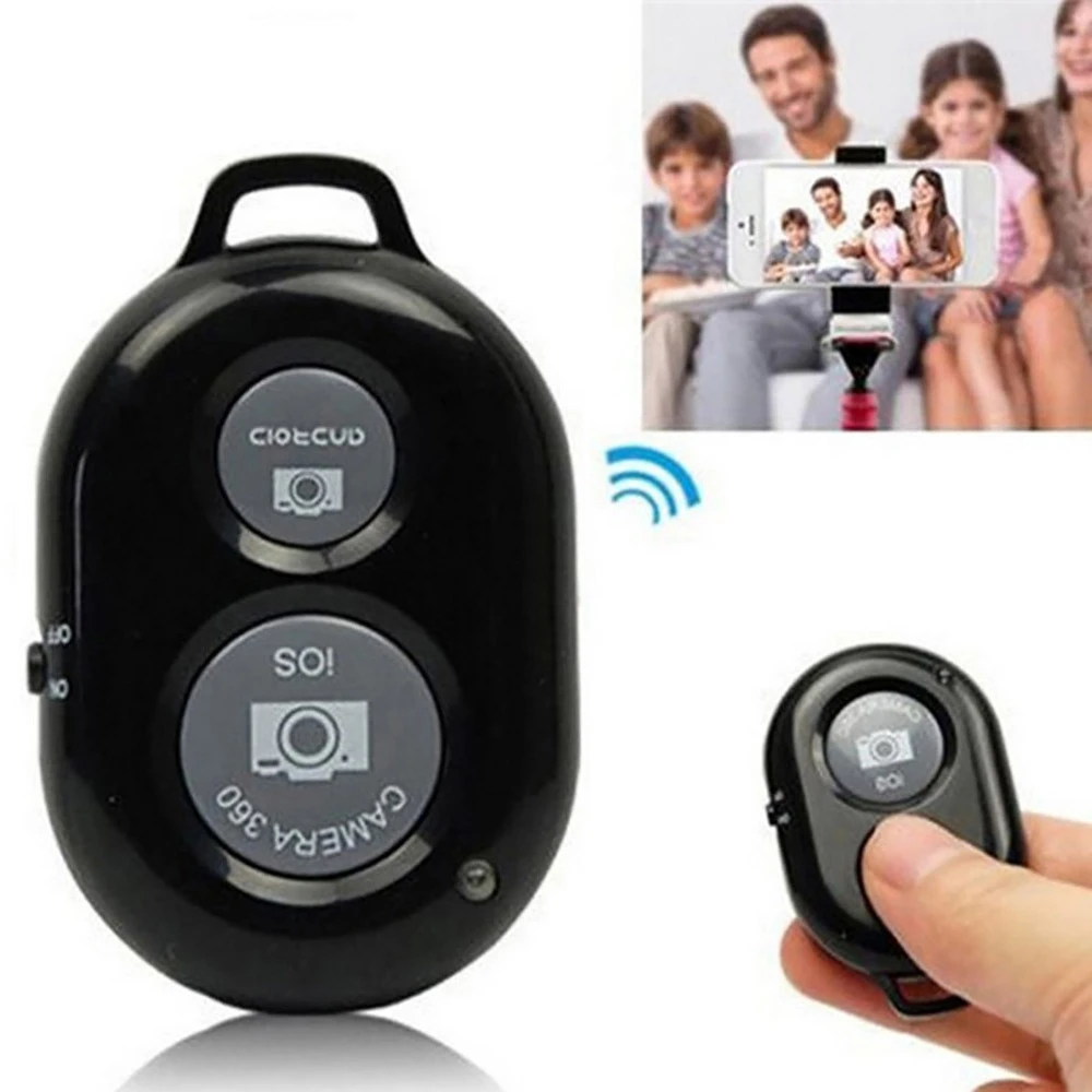 Wireless Bluetooth-compatible Self-Timer Shutter Release Camera Remote Controller for Smart android Phone Photograph