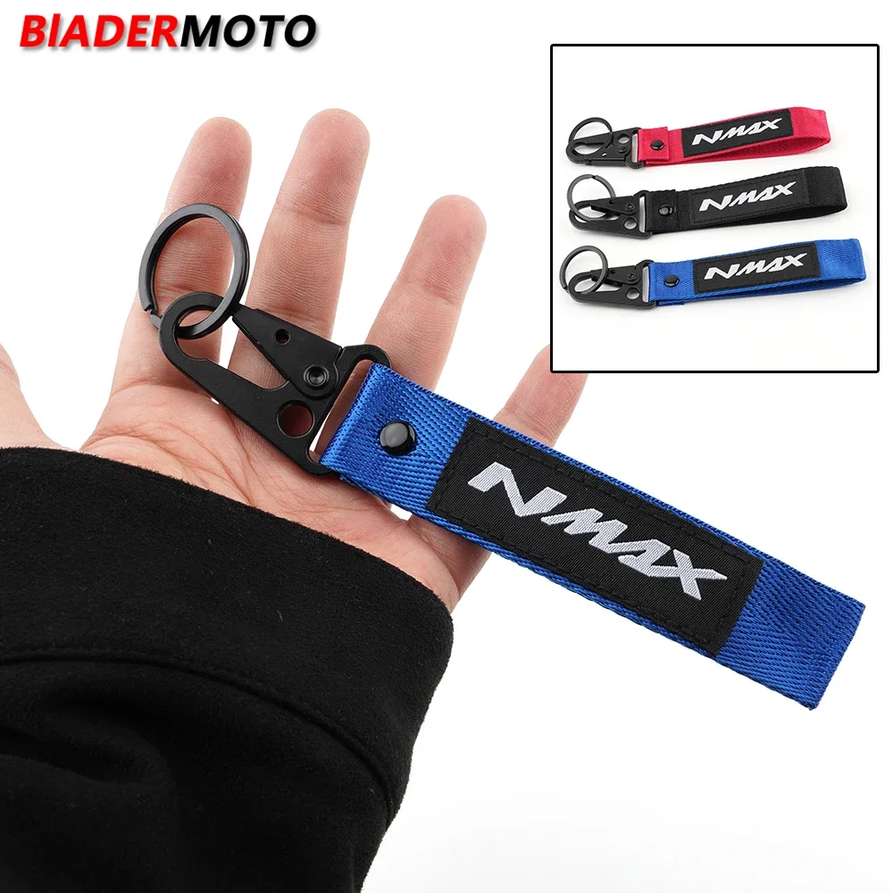 

Для YAMAHA NMAX N-MAX 160 155 150 NMAX155 универсальные новые аксессуары для мотоциклов 3D двусторонняя вышивка брелок для ключей