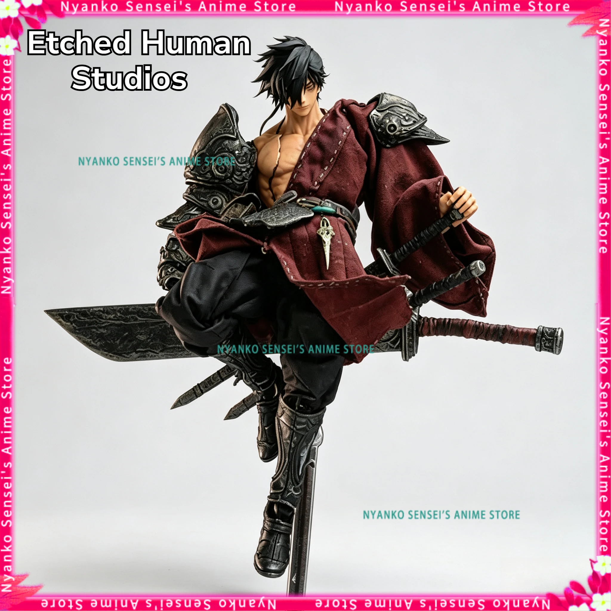 In Stock Etched Human Studios 1/12 Shaman - Zhang Qing 17cm Action Figure Anime Model Toy Doll Trendy Desktop Collectible