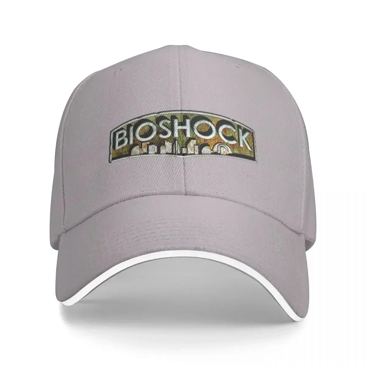 Upscaled BioShock Logo Baseball Cap Snapback Fashion Baseball Hats Breathable Casual Outdoor For Men's And Women's Polychromatic