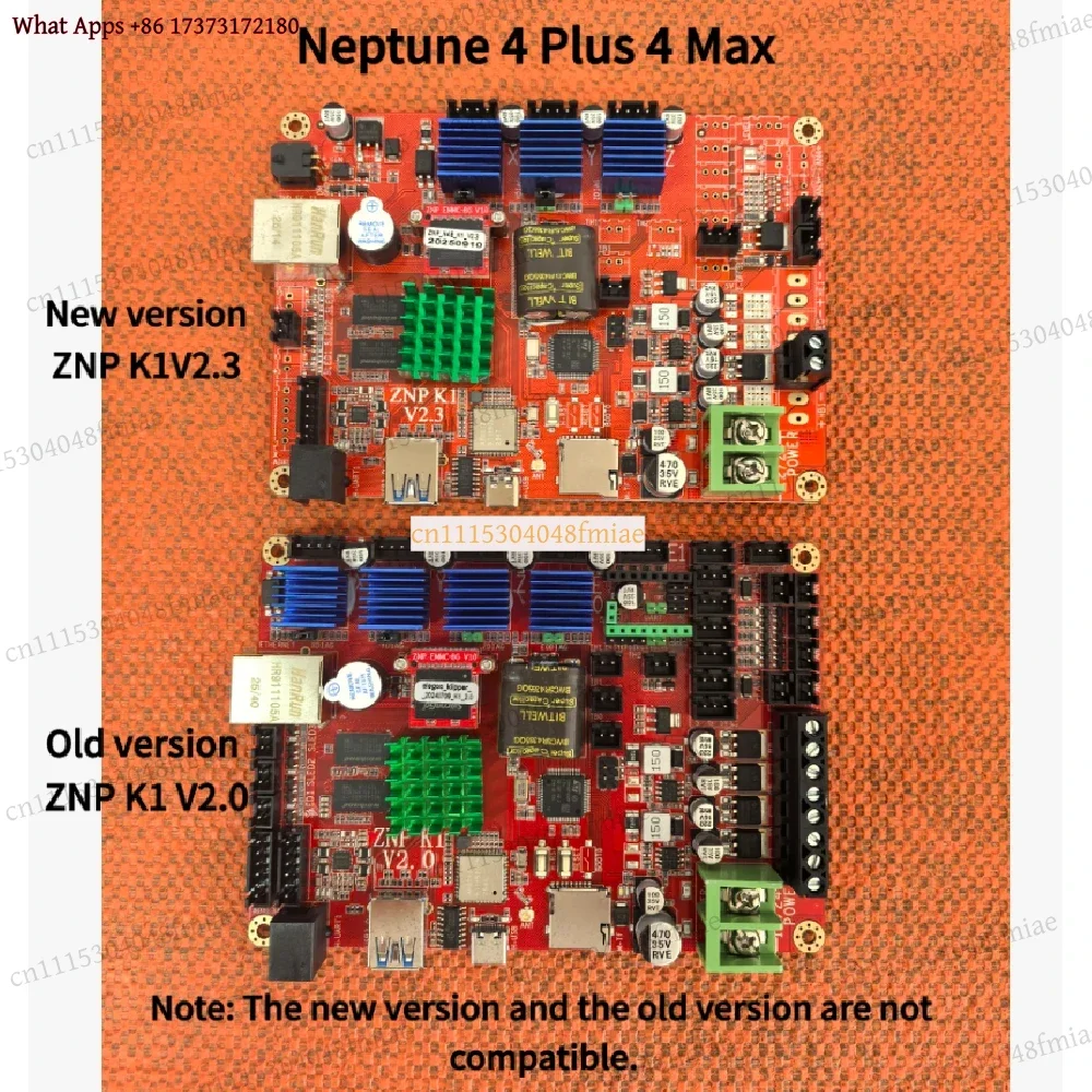 k3 3D Printer Motherboard Fits for Elegoo Neptune 4 4 Pro Max Plus Klipper Silent Board Accessories