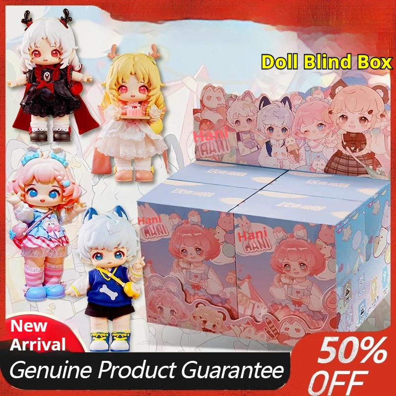 

Веселая и модная серия Hani Sweet Dream, мобильная кукла, слепая коробка, модная игровая коллекция ручной работы, периферийные устройства аниме
