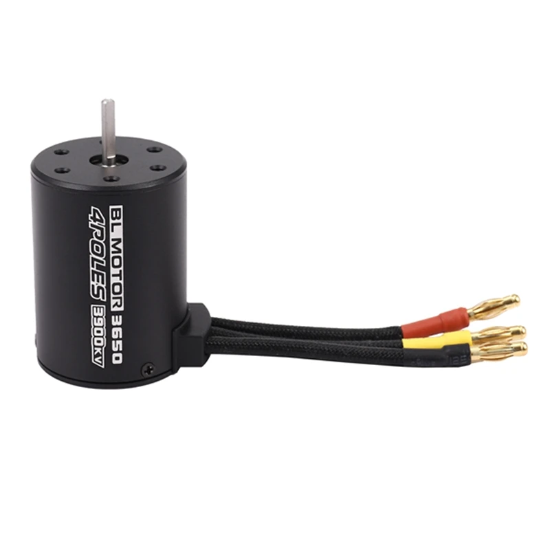 3650 3900Kv Brushless Motor For 1:8 1:10 Rc Car Truck Model Parts