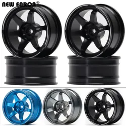 NEW ENRON 4P Alloy 6MM Offset Wheel Rim For RC Car 1/10 On-Road Drift Traxxas HSP Tamiya HPI Kyosho RedCat SAKURA