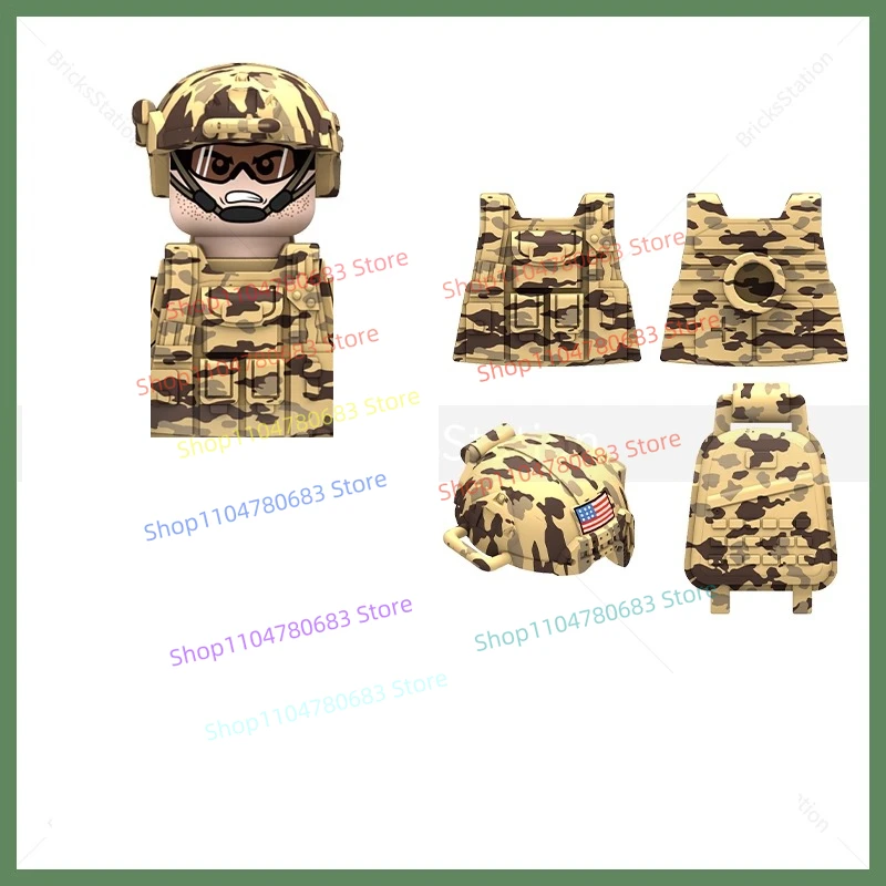

MOC New Military Building Blocks Mini Dolls German Troops Combat Troops Commandos Toys Gifts Ornaments Collection