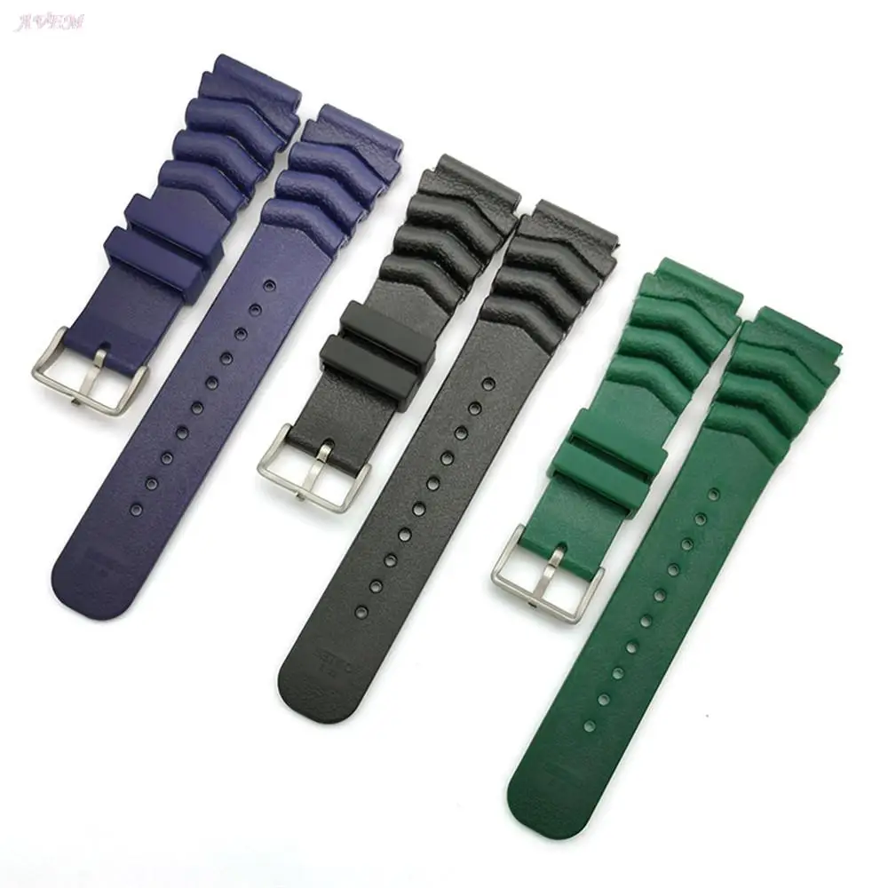 18mm 20mm 22mm Silikonarmband für Seiko Uhrenarmband Männer Frauen Sport Wasserdicht Tauchen Gummi Handgelenk Armband Zubehör mit Logo – Detail 4