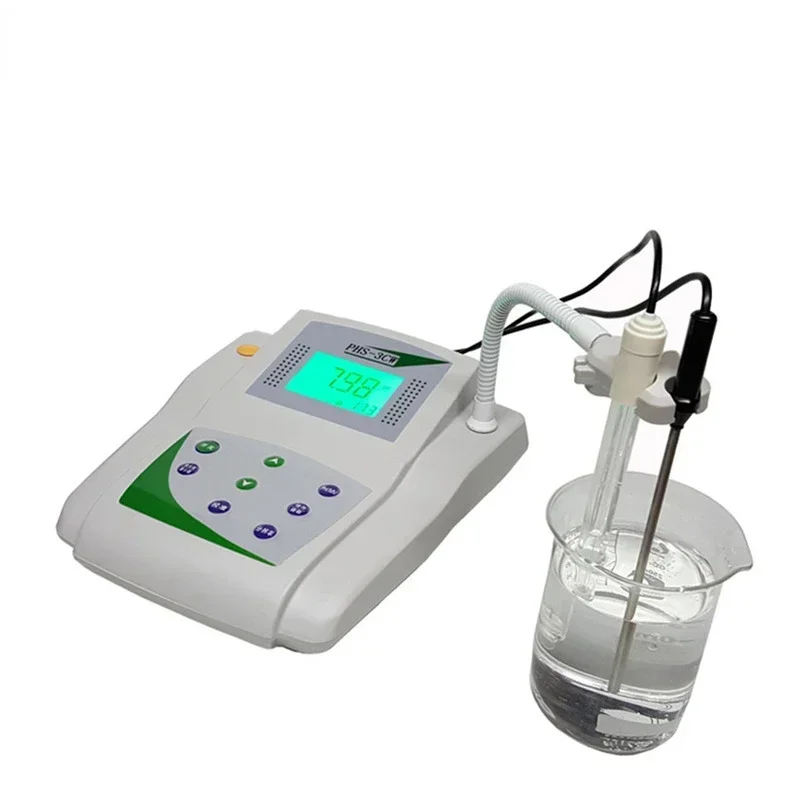 PHS-3CW Microcomputer Type Desktop PH Meter Laboratory PH Meter Desktop Microcomputer Type Acidometer in Stock