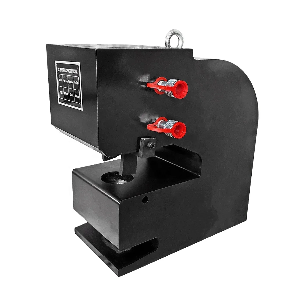

CH-150 Hydraulic Hole Punching Machine Heavy Tonnage 150T 25mm Angle Steel U Channel Metal Punching Tool