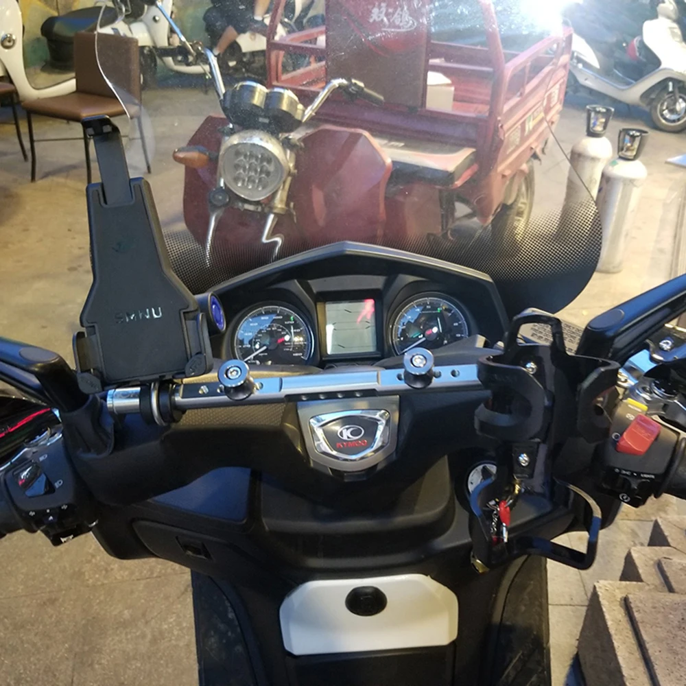 2023 New For KYMCO Downtown 300/350i CK250T 300i Motorcycle CNC Steering Damper Balance Lever Cross Bar With Logo DownTown