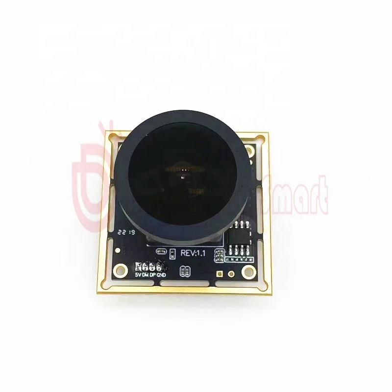 180 degree Fisheye Lens 12MP 1/2.3 inch IMX377 Cmos Sensor USB 2.0 Camera Module