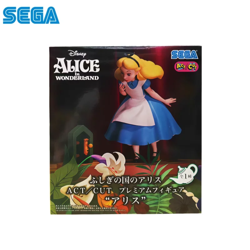 Figura Coleccionable Original de Anime de Alicia en el País de las Maravillas, Modelo Garage Kit de Sega en Caja Original