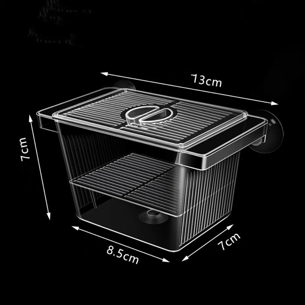 Creative Acrylic Fish Tank Breeding Incubator Grow Seedling Reproduction Holder Breeder Isolation Box Aquarium Fish Fry Aquarium
