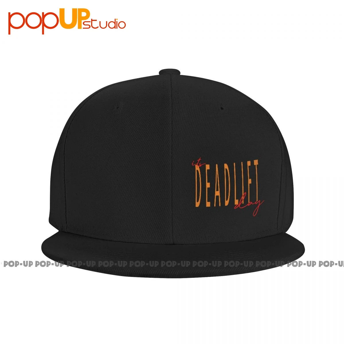 Deadlift Day Powerlifting Strongman Bodybuilding Gym Eddie Hall Ed Coan Snapback Cap Baseball Caps