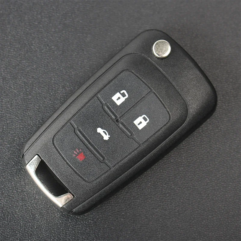 Car Key Case Remote Folding Remote Control Door Lock System Key Conversion Case For Chevrolet Cruze 2/3/4/5 Button Keys Parts