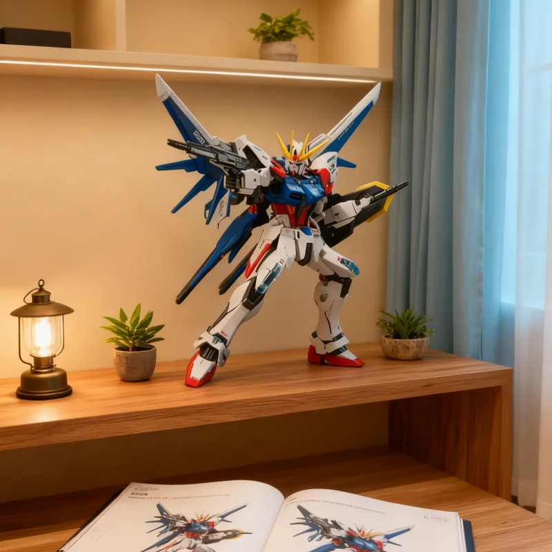 

Собранная модель Bandai Gundam Rg23, создатель сильной атаки, полное расширение оборудования, сильная атака, праздничный подарок