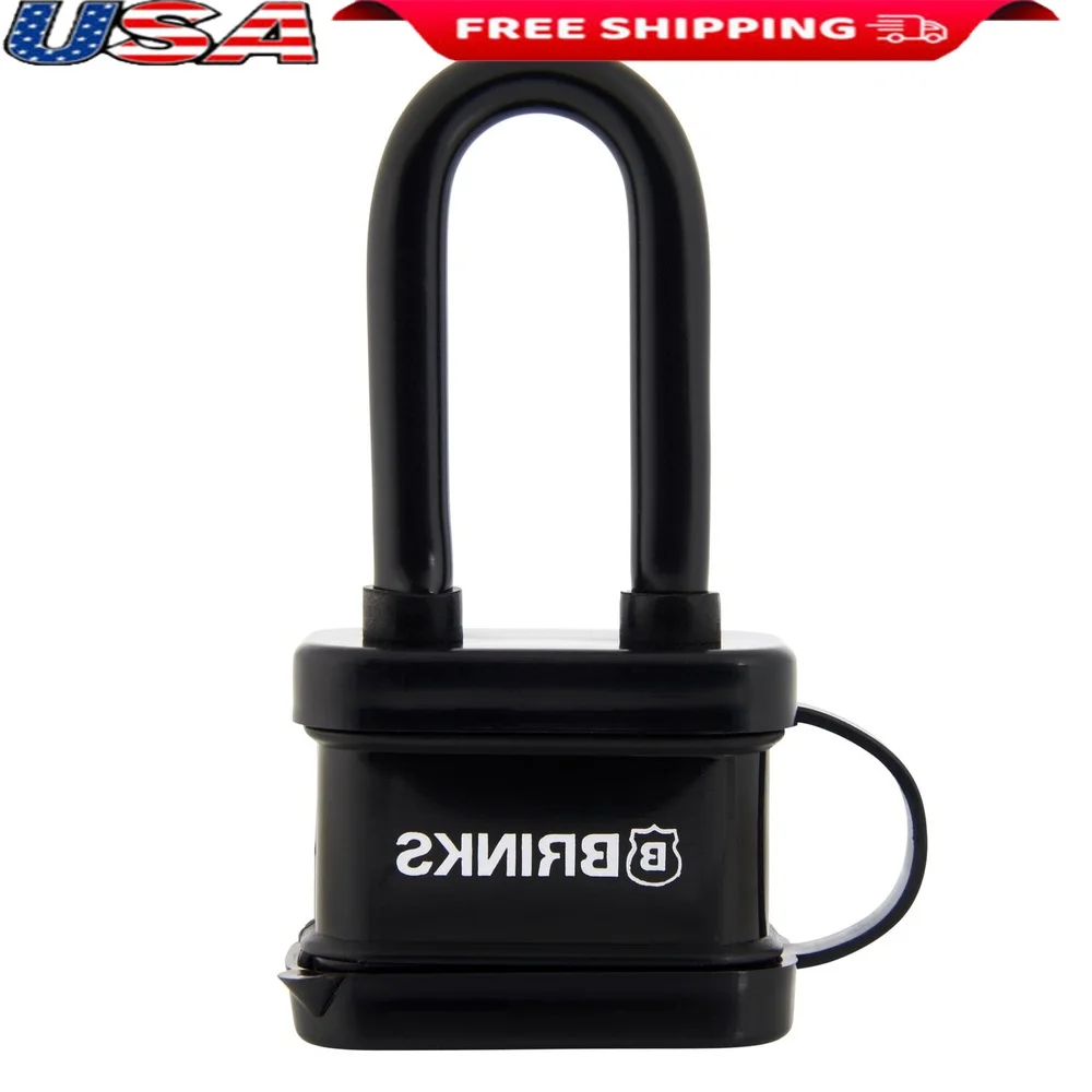 قفل بمفتاح فولاذي مصفح مقاوم للطقس 40 مم، مقاوم للبروج، 2 بوصة، آلية قفل رافعة مزدوجة تتضمن 2