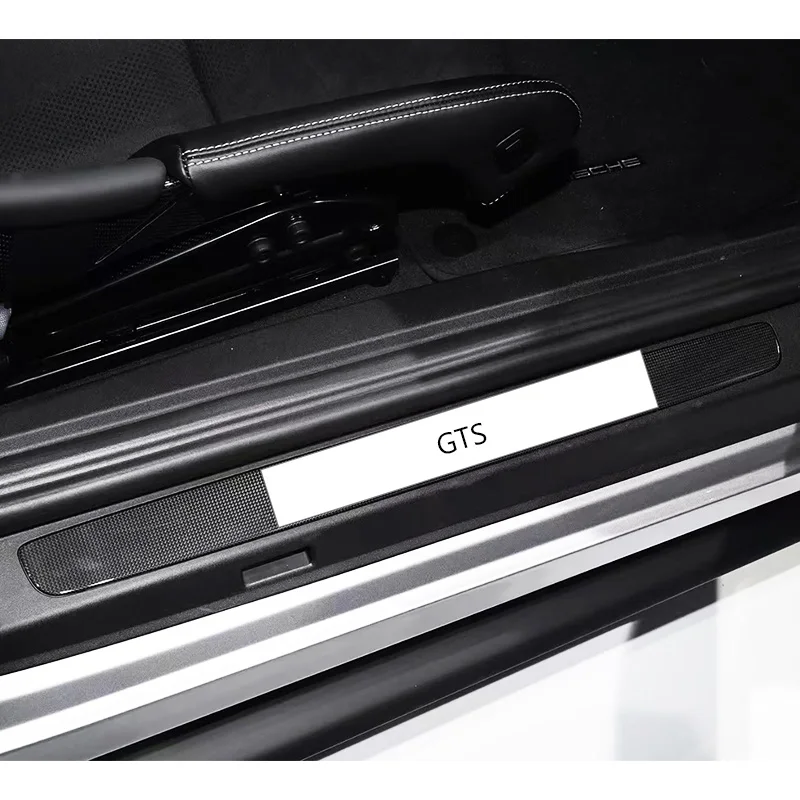 LED Illuminated Carbon Fiber Upgrade Kit for 718 & 911 New Condition Performance Parts with Welcome Threshold Strip