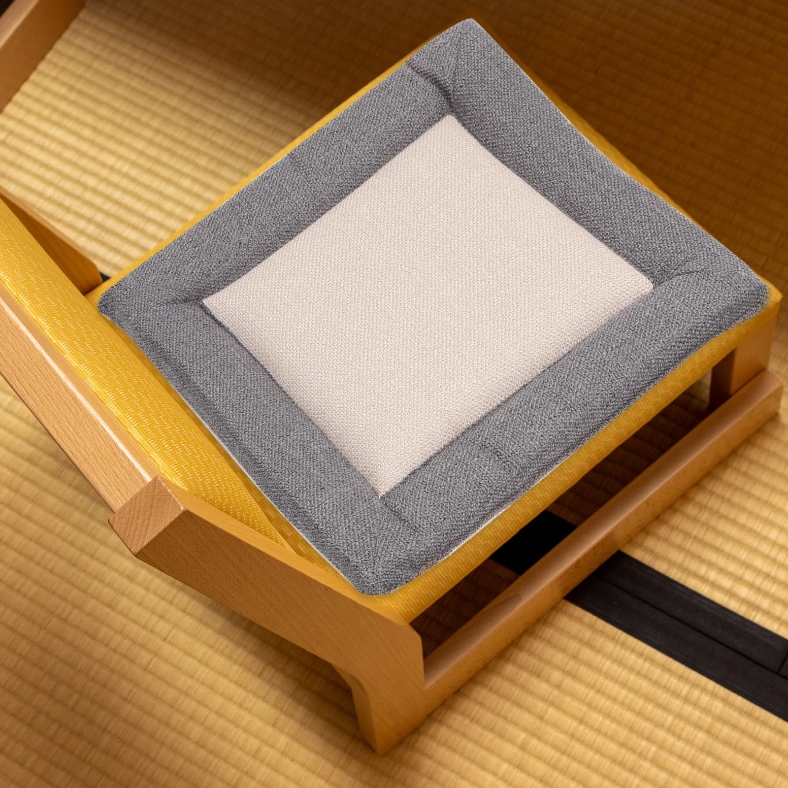 

Cotton Linen Seat Cushion Comfortable Breathable Multi-Purpose Use Design Tight Stitching Easy to Clean