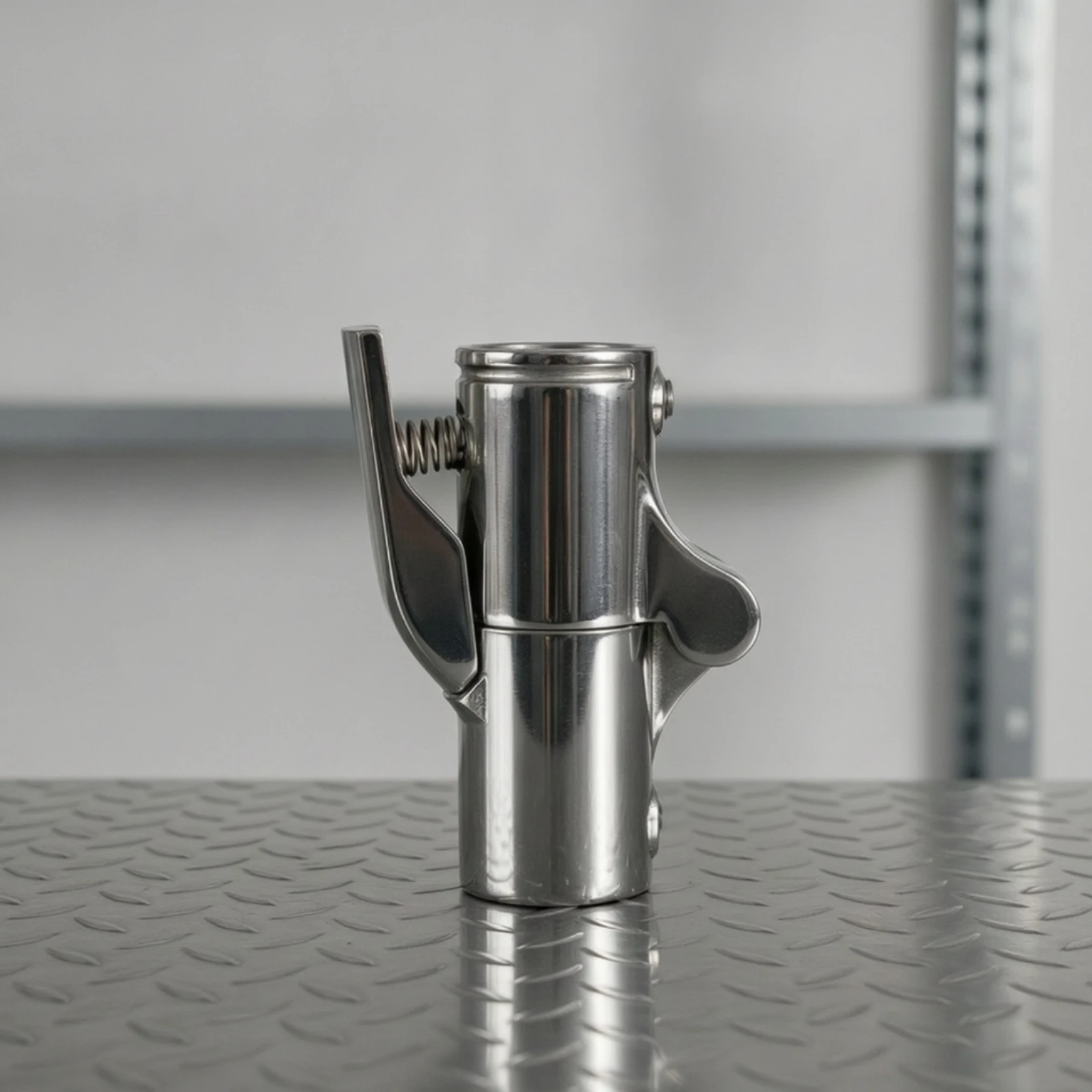 Hinged Connector with Snap-Button Stainless Steel Hinged Pipe Connector Hardware Polished for Boat Owners, Canopies