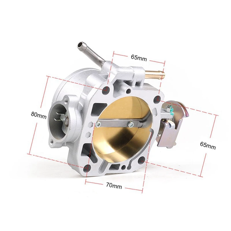 Throttle Valve Body 70MM Throttle Body Car Conversion For Honda Civic B/D/F/H Parts